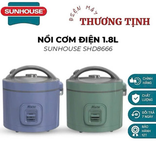 NỒI CƠM ĐIỆN 1.8L SUNHOUSE MAMA SHD8666G  hàng chính hãng bảo hành 24 tháng