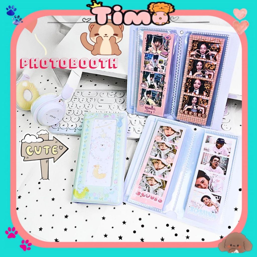 Collect Book Sổ Đựng Ảnh Album Photobooth Card Dài Độc Đáo Timo VPBL29