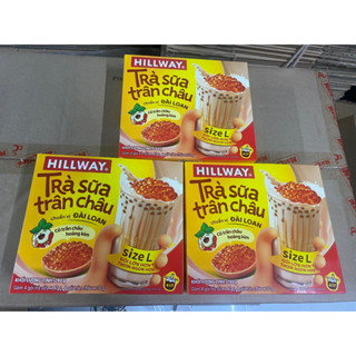 3 HỘP TRÀ SỮA HILLWAY TRÂN CHÂU HOÀNG GIA