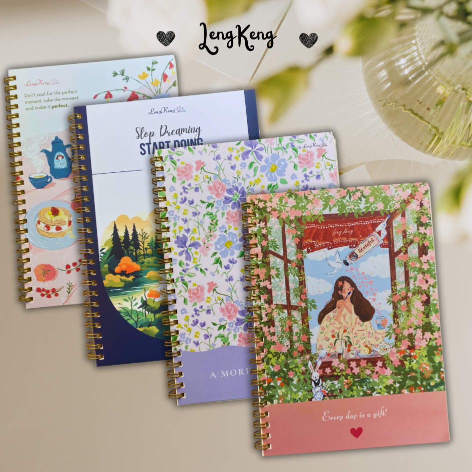 [RUỘT DÀY ] Sổ tay lò xo 120 trang, ruột ford kem 100gsm loại cao cấp, bìa kraft nâu 400 gsm - Sổ ta