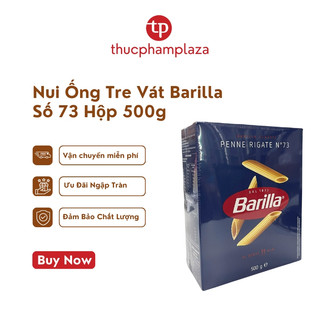 Nui vát ống tre barilla penne rigate số 73 – hộp 500g