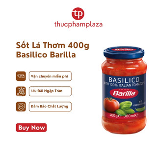 Sốt lá thơm basilico barilla 400g – hương vị đậm đà chuẩn ý