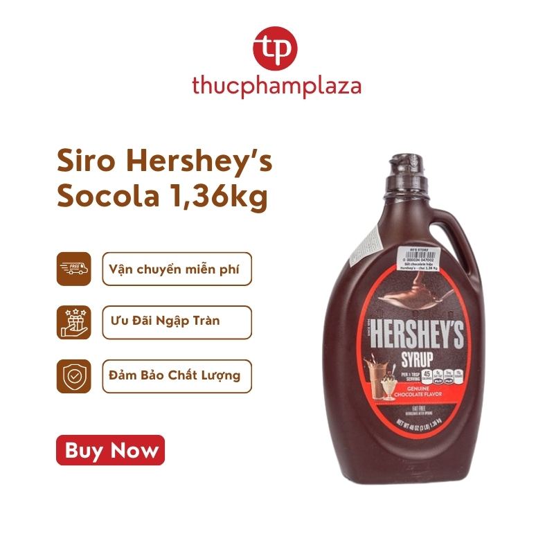 Sirô Sôcôla hiệu Hershey’s chai 1,36kg