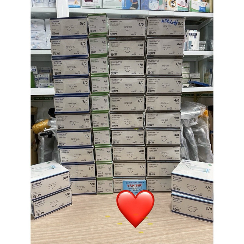 Chỉ không tiêu CPT CARESILK