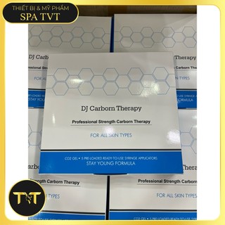 Mặt nạ thải độc CO2, thải độc da DJ CARBON THERAPY(5 ống , 5 mặt nạ)