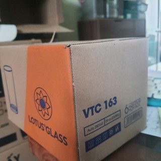 Cốc thủy tinh cafe đá thẳng 240ml 6 cái