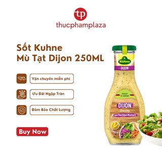 Sốt trộn Salad vị mù tạt Dijon hiệu Kühne 250ml