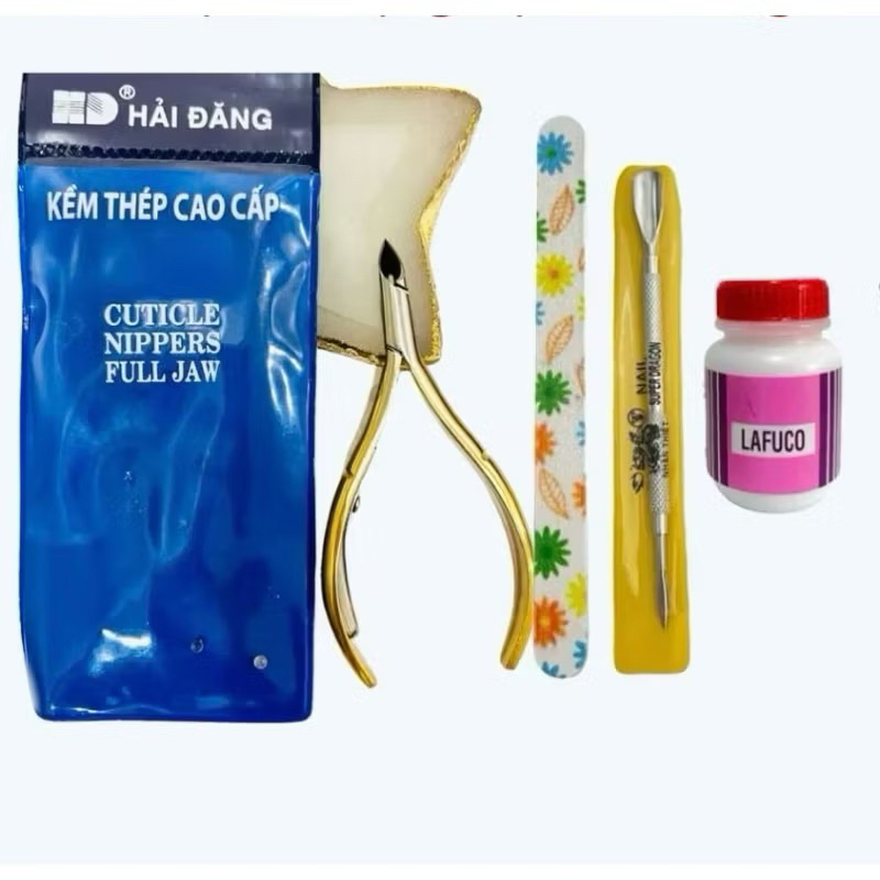 Combo Kềm Cắt Da D-555 , Kềm Cắt Móng Kểm Nhặt Da D-555