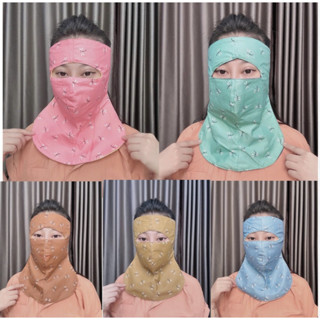 Khẩu trang yếm chống nắng toàn mặt, trán, cổ