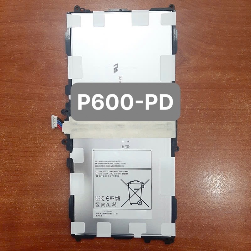 Pin thay thế SS Tab P600