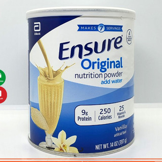 Sữa ensure original mỹ 397g - hàng air mới, mẫu mới date năm 2023
