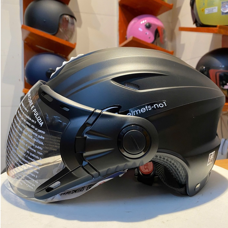 [Chính Hãng] Mũ bảo hiểm nửa đầu grs A760 kính