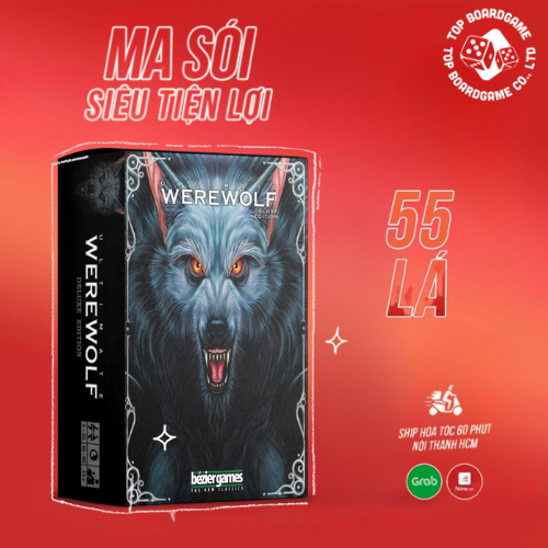 Bài MA SÓI việt, CHẤT GIẤY DÀY- siêu tiện lợi.