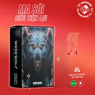 Bài MA SÓI việt, CHẤT GIẤY DÀY- siêu tiện lợi.