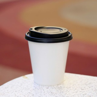 Sỉ 50 Cốc giấy trắng trơn đựng cafe 120ml 180ml 280ml 400ml 500ml 700ml có nắp Ly giấy cafe take away  Moon Decor