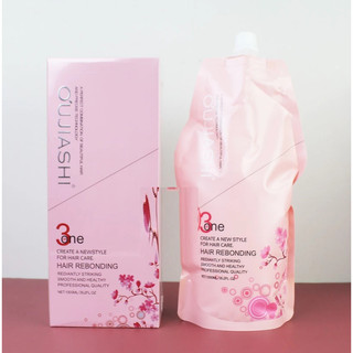 Kem Duỗi Ép Side Tóc Hoa Anh Đào 1 Lần Ép 3in1