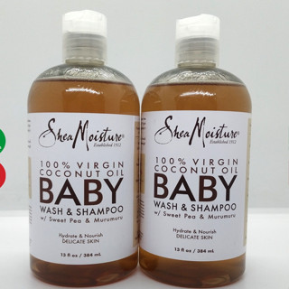  Sữa tắm gội Organic cho bé Shea Moisture Baby Wash&Shampoo 