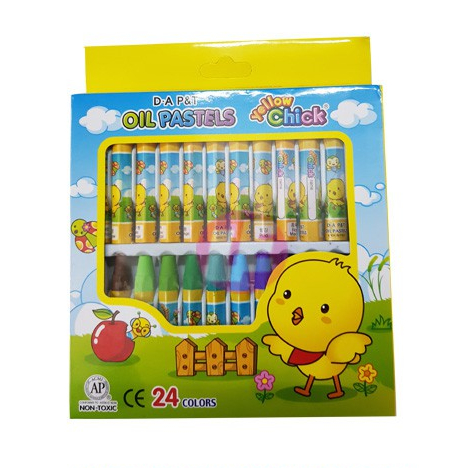 Sáp dầu 24 màu con gà G Star