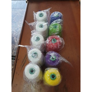 Chỉ May Bao PE (Màu Trắng) - 1 Cuộn Chỉ May (Bao Gạo, Bao Đường, Bao Xi Măng, Cột Thịt, Cột Lạp Xưởng,...)