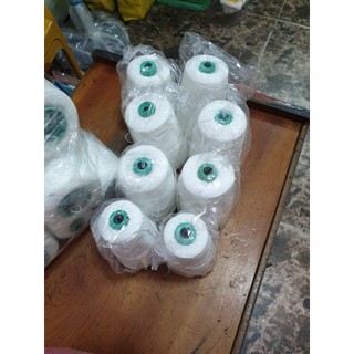 Chỉ May Bao PE (Màu Trắng) - 1 Cuộn Chỉ May (Bao Gạo, Bao Đường, Bao Xi Măng, Cột Thịt, Cột Lạp Xưởng,...)