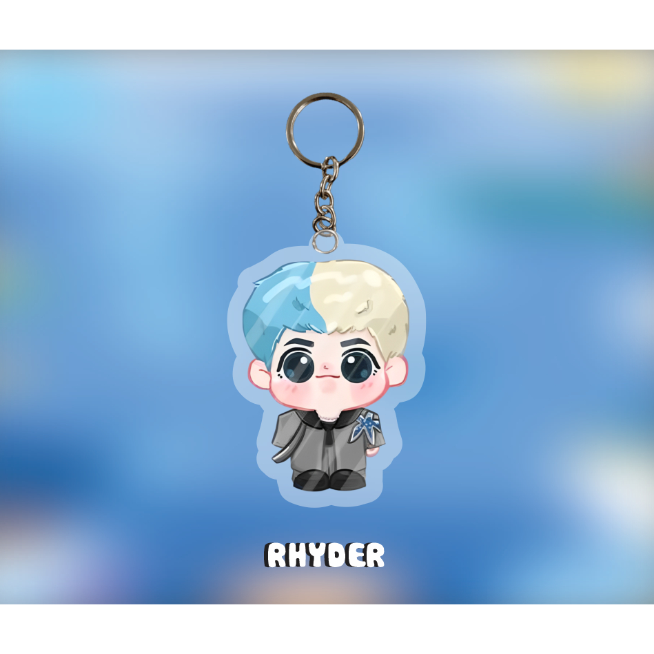 Móc Khóa CÁC anh trai say hi art nlp có lớp seal trong HIEUTHUHAI RHYDER ATUS