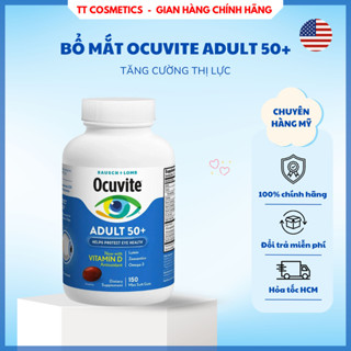 Viên uống bổ mắt Ocuvite Adult 50+ cho người lớn trên 50 150 viên nhập khẩu Mỹ