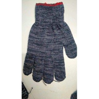 Găng tay len sợi bảo hộ lao động (màu trắng, muối tiêu) 1 ĐÔI