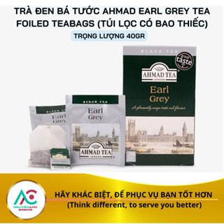  Trà đen Bá Tước Ahmad Earl Grey Tea - Syrup Earl Grey kết hợp Matcha siêu ngon 