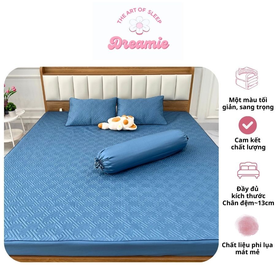 Ga Gối Phi Lụa Bóng Hilton Các Loại Nhiều Màu Sang Trọng Trần Bông Cao Cấp – Đủ Kích Thước 1m2, 1m4, 1m6, 1m8, 2m2