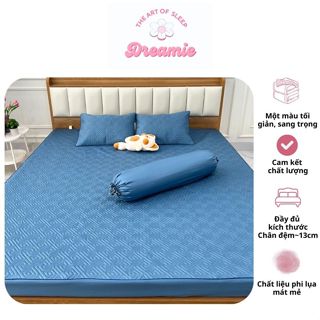 Ga Gối Phi Lụa Bóng Hilton Các Loại Nhiều Màu Sang Trọng Trần Bông Cao Cấp – Đủ Kích Thước 1m2, 1m4, 1m6, 1m8, 2m2