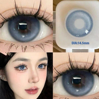 LENS DIA:14.2[Độ 0-7Độ] Kính Áp Tròng màu Xanh Dương (Blue-Doris)