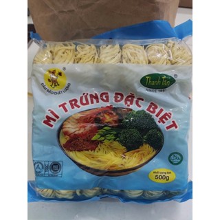 Mì trứng Đặc biệt Thanh Tân - gói 500g - sợi lớn
