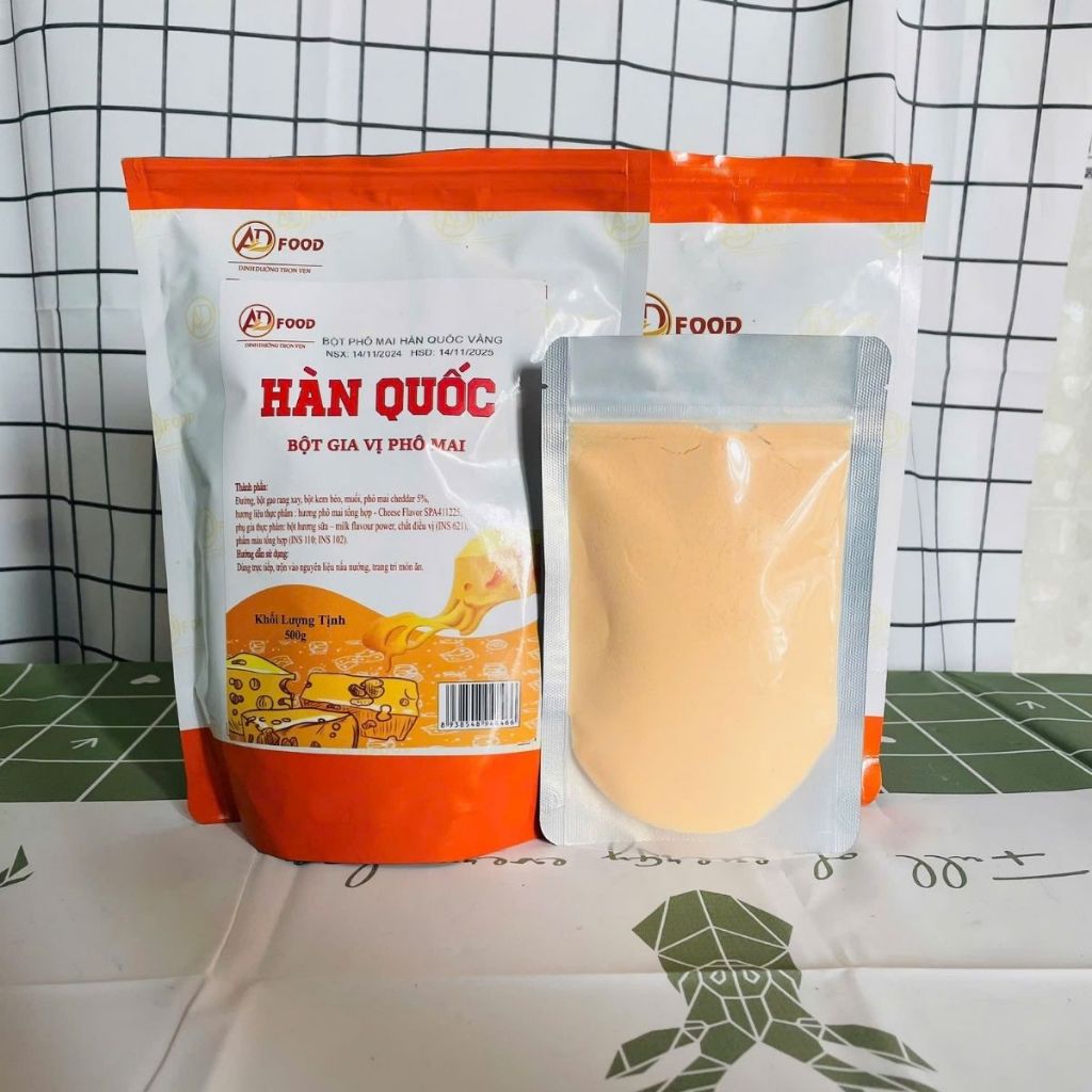 100g BỘT PHÔ MAI HÀN QUỐC LOẠI VÀNG