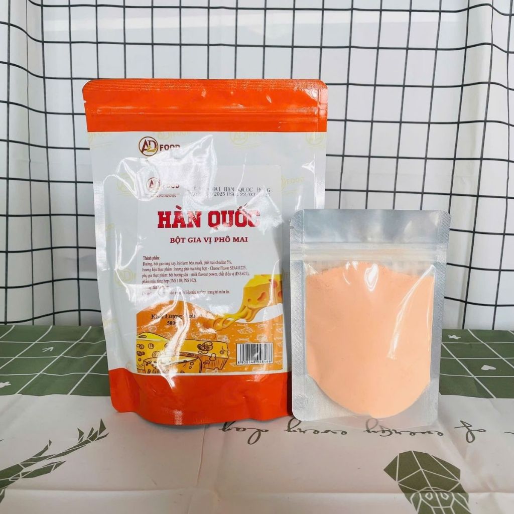 100g bột phô mai Hàn Quốc hồng