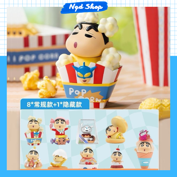 (Hàng Có Sẵn) Blindbox Crayon ShinChan Dessert Time Chính Hãng 52Toys Nguyên Seal Full box