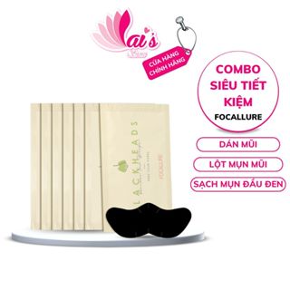   Chính Hãng  FOCALLURE – Miếng Dán Mũi Lột Mụn Đầu Đen | Combo Ưu Đãi Siêu Tiết Kiệm 