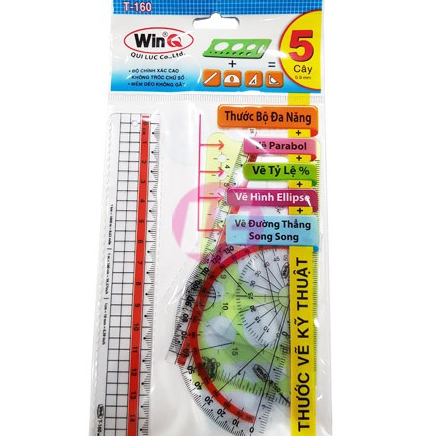 Thước dẻo bộ T-160 WinQ