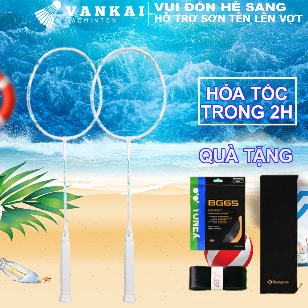 Vợt cầu lông VS Soul Sword chính hãng chuyên công 84g, 4U/G5 đan lưới theo yêu cầu của bạn