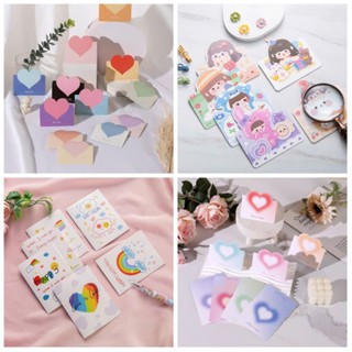 Combo 100 thiệp chúc mừng sinh nhật, làm quà tặng họa tiết dễ thương