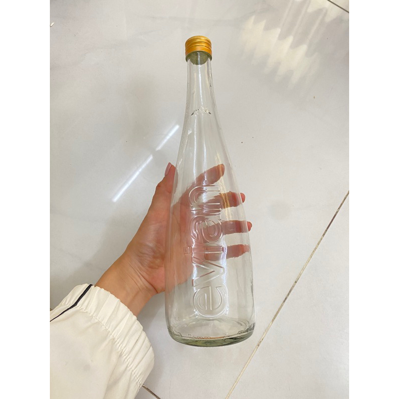 (COMBO 2 CÁI) Chai thuỷ tinh cổ cao 330ml/750ml (đựng rượu, mật ong,..)