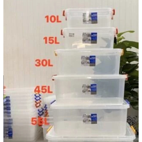 Thùng chữ nhật 45l, 55l, 90l