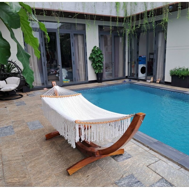 BỘ VÕNG XẾP GỖ RU TÌNH TRƯỜNG THỌ