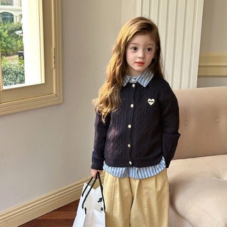 {Quang chau} Áo len cardigan cho bé gái/Áo khoác len bé gái co giãn A.M.BB kids - Linhs shop Anh Hoa shop Hoa anh shop