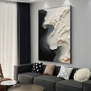 Tranh Trừu Tượng tối giản Treo Phòng Khách/ Bàn làm Việc/ Phòng Ngủ/ Decor Tráng Gương Hiện Đại Bắc Âu