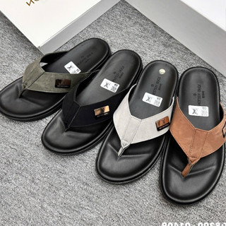 Dép Tông da HS LUXURY 165 Nam nữ.Dép kẹp ngón HÀNG CHUẨN QUẢNG CHÂU Hoạ Tiết, Dép xỏ ngón Boy Phố