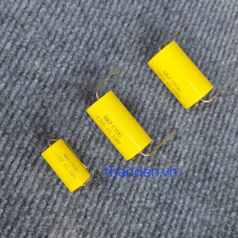 Combo tụ không phân cực 250v phân tần loa chuyên dụng 1.5uf 2.2uf 3.3uf 6.8uf 8.2uf 10uf