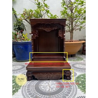 Bàn thờ thần tài ông địa mẫu hiện đại mới 48 x 68cm ( Hàng Loại 1 )