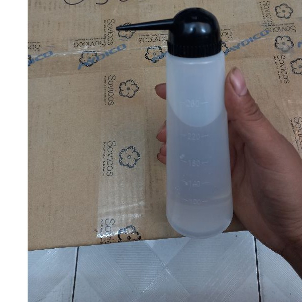 Bình tra thuốc dập thông minh 260ml cho salon barbershop sử dụng chuyên nghiệp