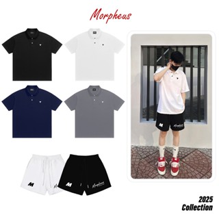 [ComBo MPU] set bộ đồ thun (áo thun polo + quần short Basic), set đồ local brand unisex morpheus vải cotton thoáng mát