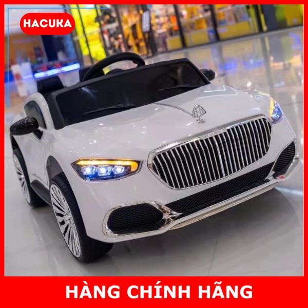 Xe ô tô điện trẻ em Maybach có chế độ điều khiển và tự lái cho bé kèm nhạc và đèn HZB966